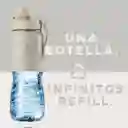 Termo Botella Agua Termica Inoxidable Buffer + 4 Tapas