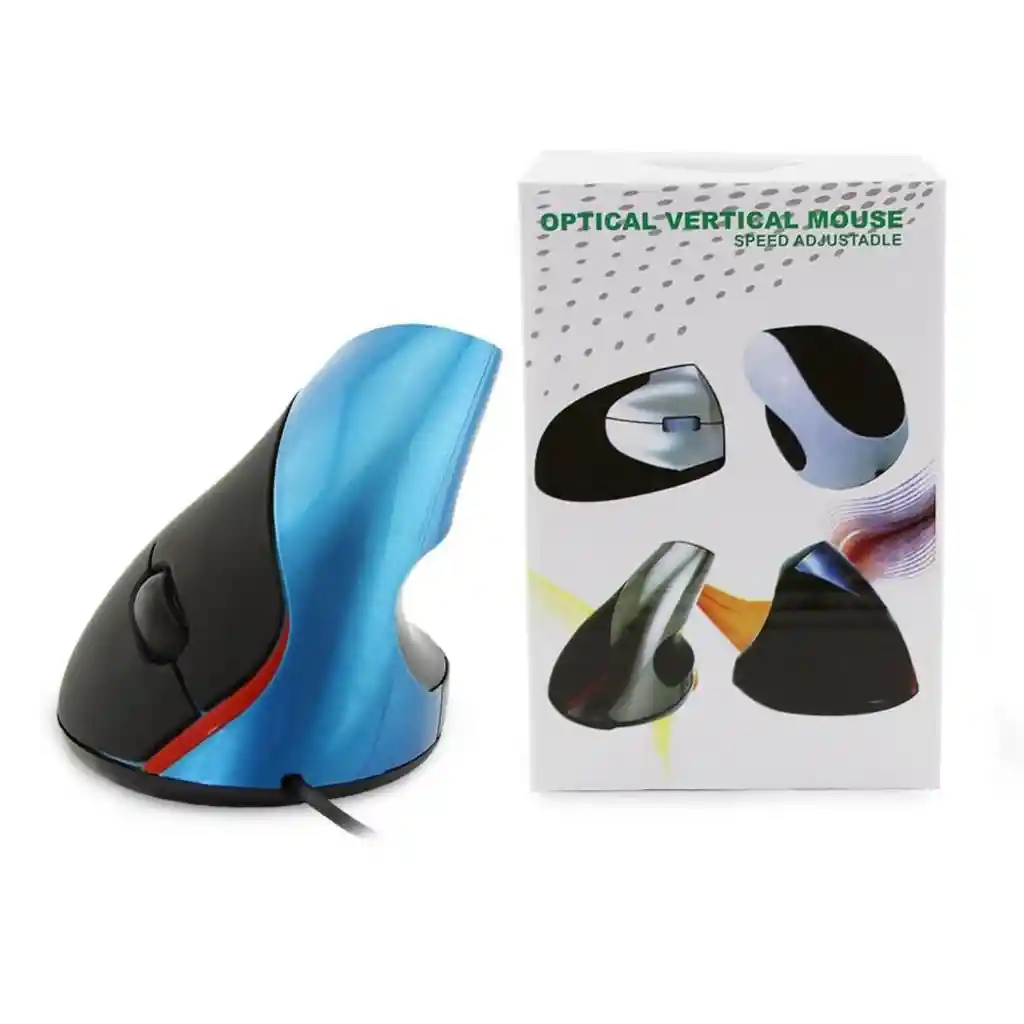 Raton Mouse Vertical Alambrico Ergonomico Tunel Carpiano Jsy-2dy