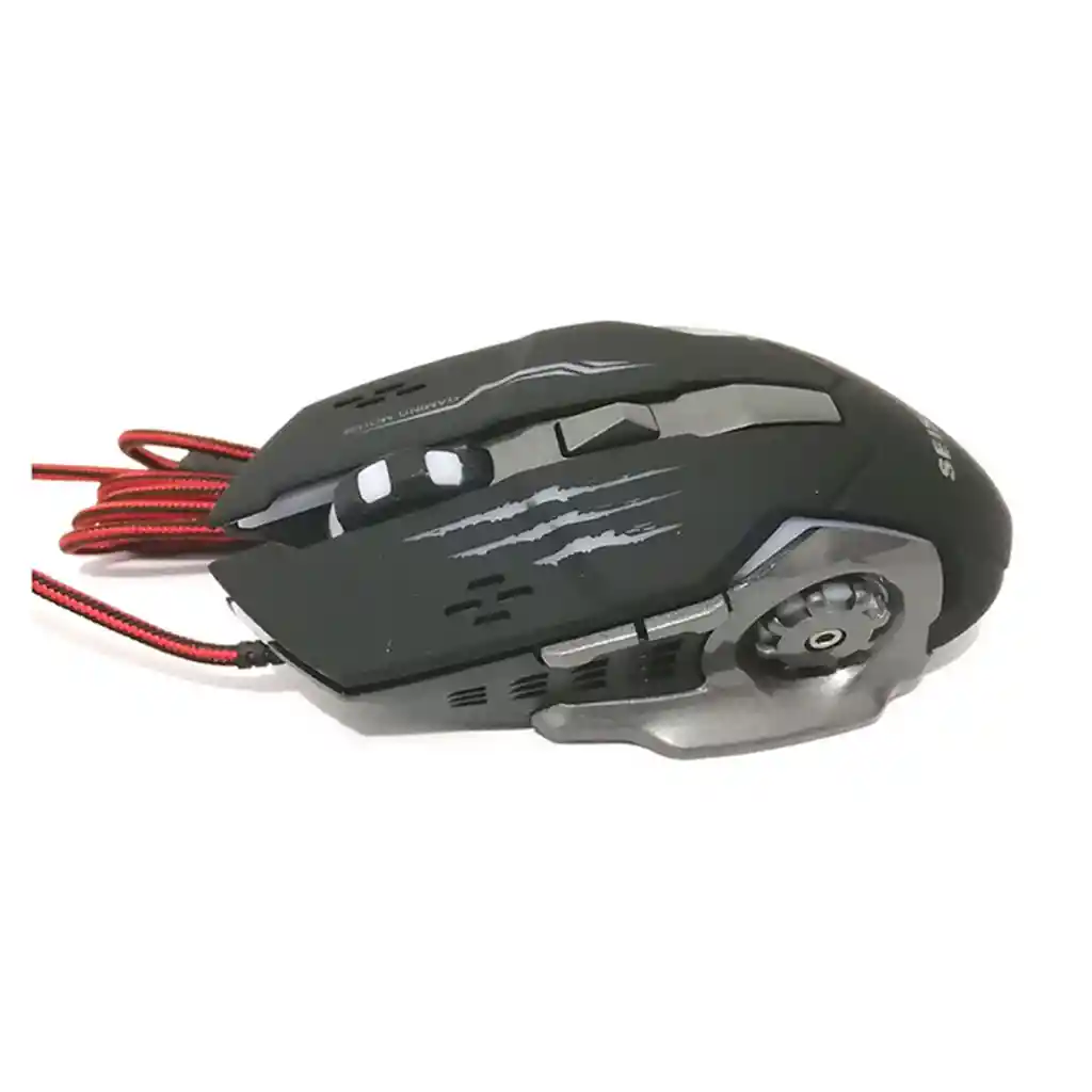 Raton Mouse Gamer Alambrico Retroiluminado Seisa Dn-n920