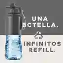 Termo Botella Termica Buffer Acero Inoxidable + 4 Tapas