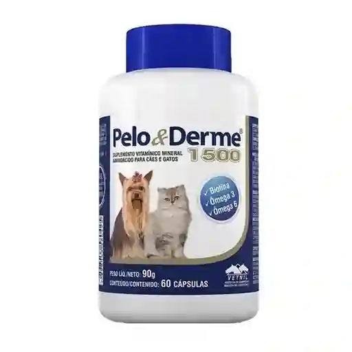 Pelo Y Derme 1500 Mg Frasco X 60 Tabletas