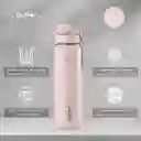 Termo Botella Termica Buffer Acero Inoxidable + 4 Tapas