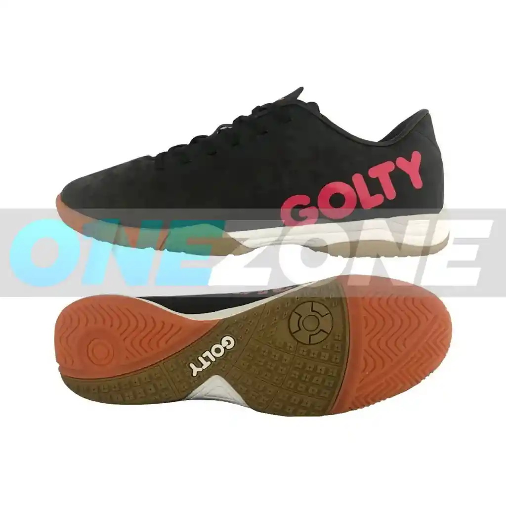 Zapatillas Golty Lisa Crack Profesional Talla: 7.5/ Negro-rojo