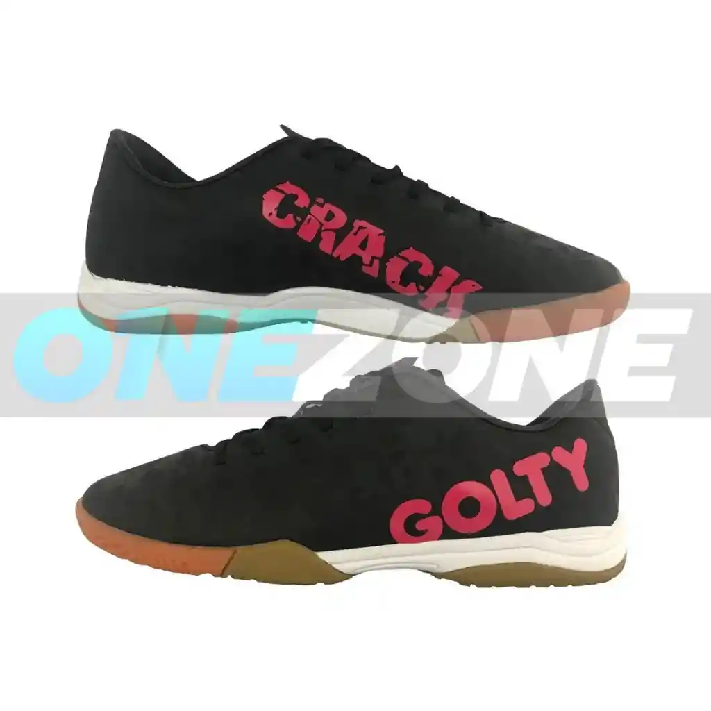 Zapatillas Golty Lisa Crack Profesional Talla: 7.5/ Negro-rojo