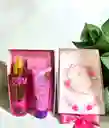 Estuche Moño Regalo Victoria Secret Splash Y Crema+ Tarejeta