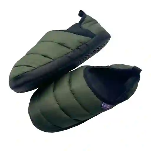 Pantuflas Antideslizantes Unisex - Weps - Army Green Talla 41 - 42