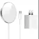 Cargador Magsafe Iphone + Adaptador 20w