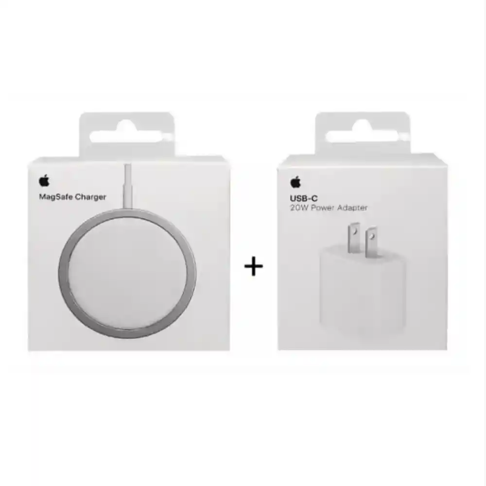 Cargador Magsafe Iphone + Adaptador 20w