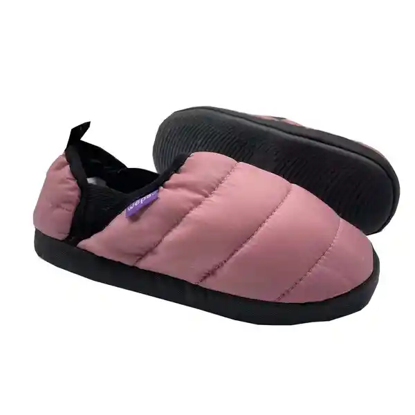 Pantuflas Termicas Antideslizantes Unisex - Weps - Rosado Talla 36