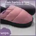 Pantuflas Termicas Antideslizantes Unisex - Weps - Rosado Talla 36