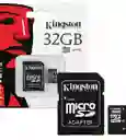 Memoria Kingston Micro Sd 32 Gb Clase 10 + Adaptador Sd