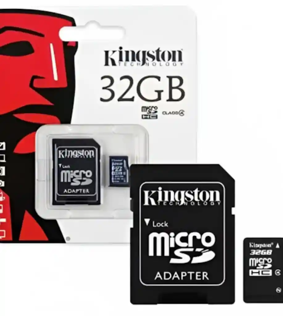 Memoria Kingston Micro Sd 32 Gb Clase 10 + Adaptador Sd