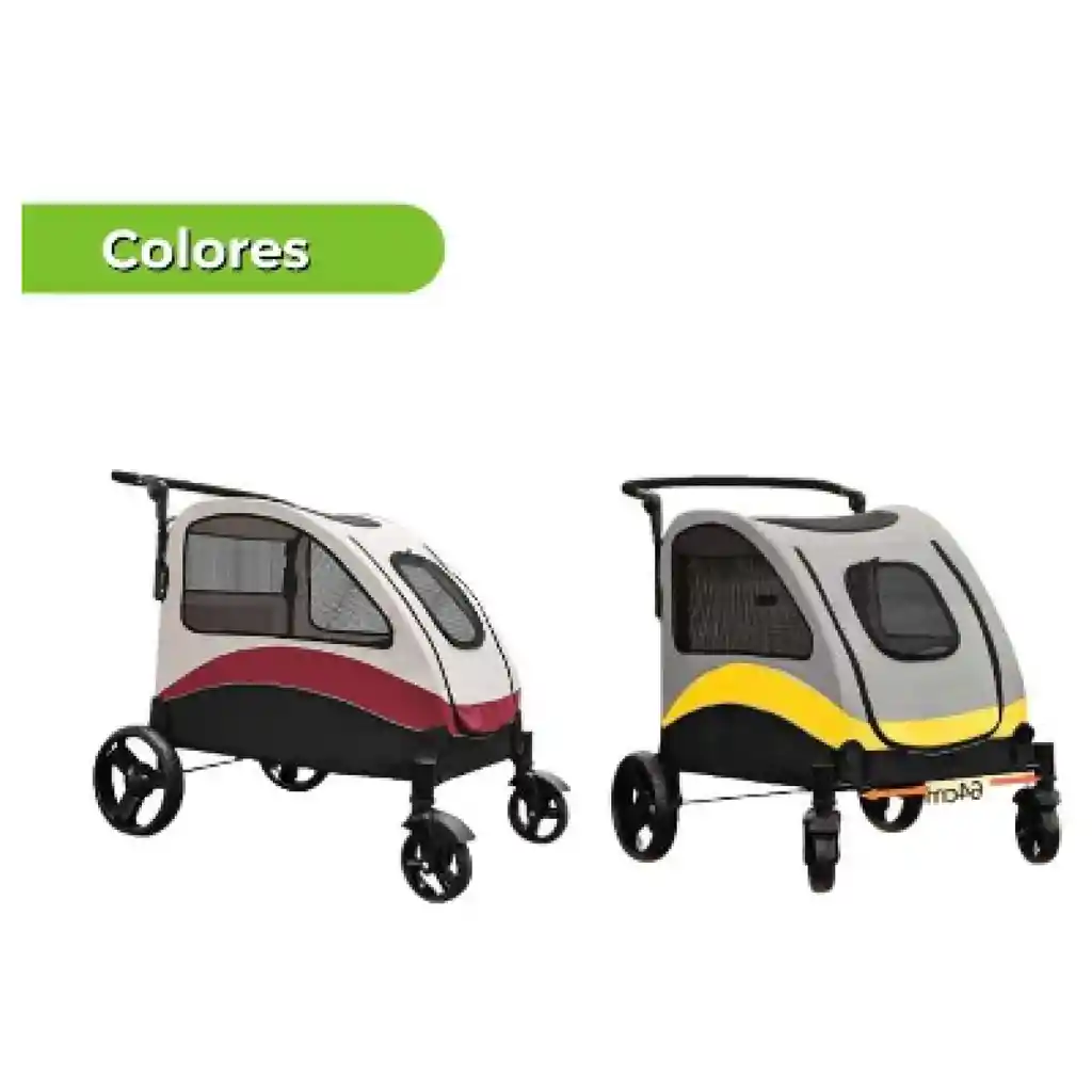 Coche Plegable Para Mascotas Premium