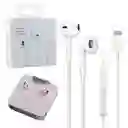 Audifonos Earpods Lightning + Cargador Iphone 20w Carga Rapida