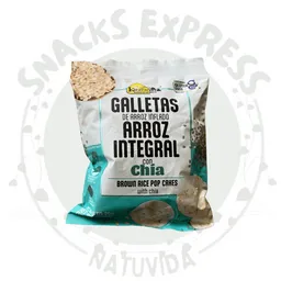 Galletas De Arroz Integral Con Chia