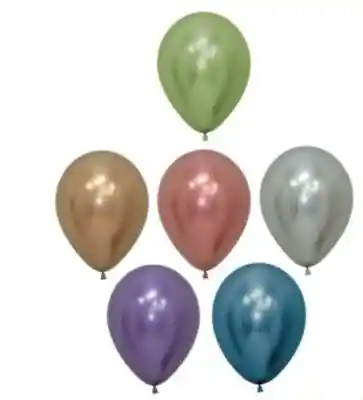 Globos Reflex R12 X 12, Solicitar Color De Preferencia