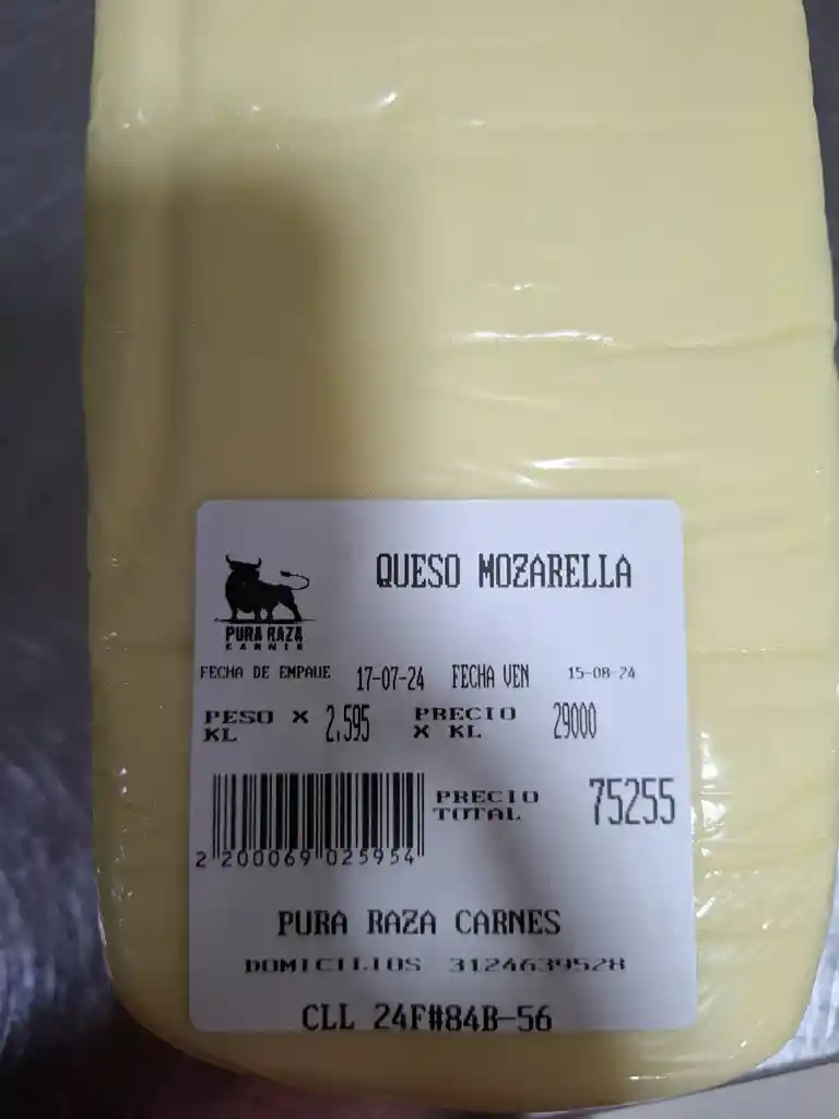 Queso Mozarella