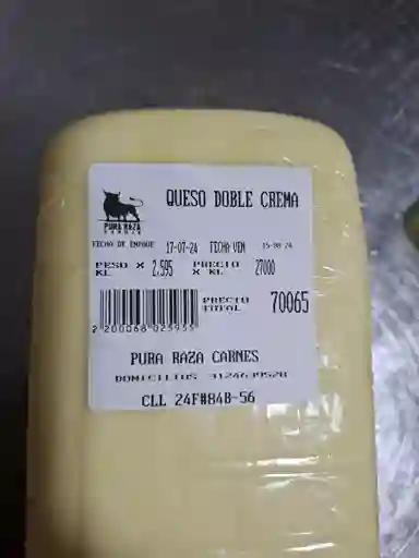 Queso Doble Crema