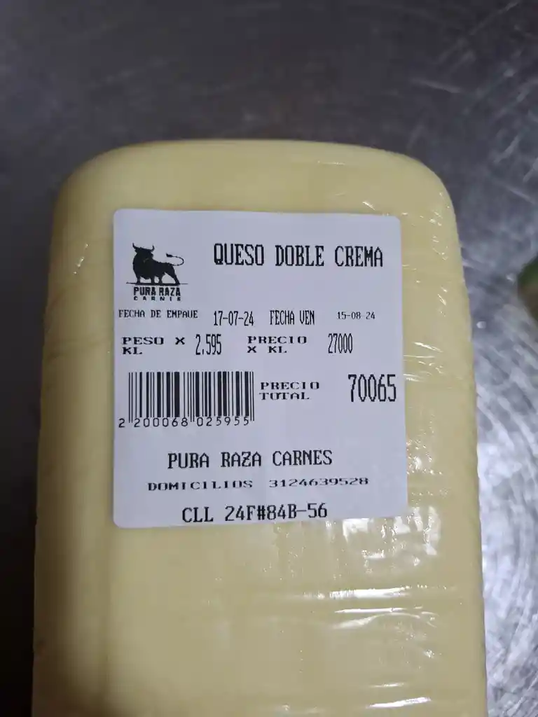 Queso Doble Crema