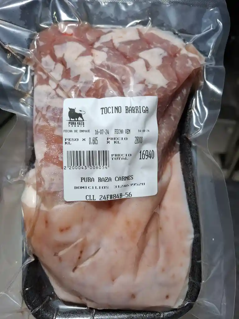 Tocino Barriga