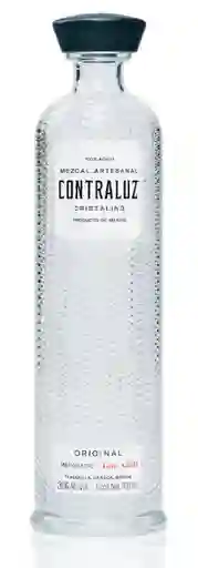 Mezcal Cristalino Contraluz 700 Ml Autografiado Por Maluma