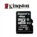 Memoria Kingston Micro Sd 4 Gb Clase 10 + Adaptador Sd