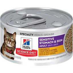 Hill's Feline Adult Sensitive Stomach Skin 2,9oz