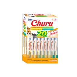 Inaba Cat Churu Caja 20 Piezas Variedad Pollo 280gr