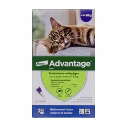 Advantage Gatos 0.8 Ml X 1 Pipeta