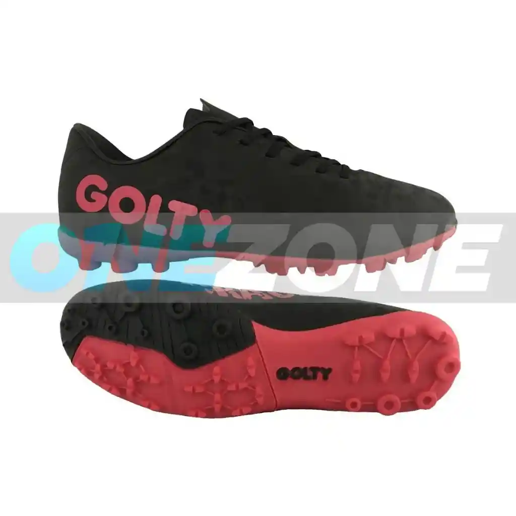 Zapatillas Golty Original Profesional Crack, Sintetica Talla: 7.5/ Negro-rojo