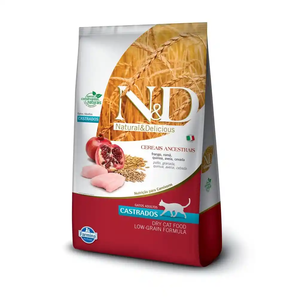 Nd Gato Ancestral Castrado Frango X 7.5kg