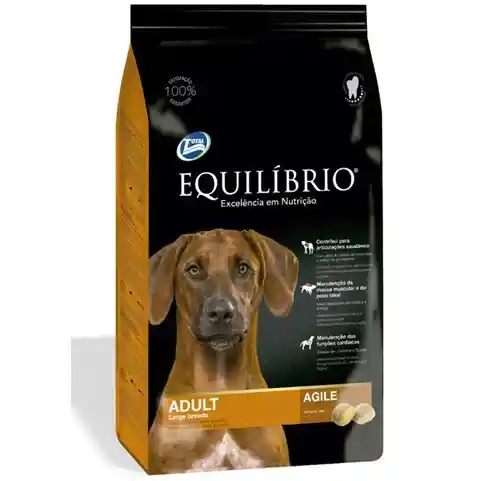 Equilibrio Alimento Para Perro Adulto Raza Grande X15kg