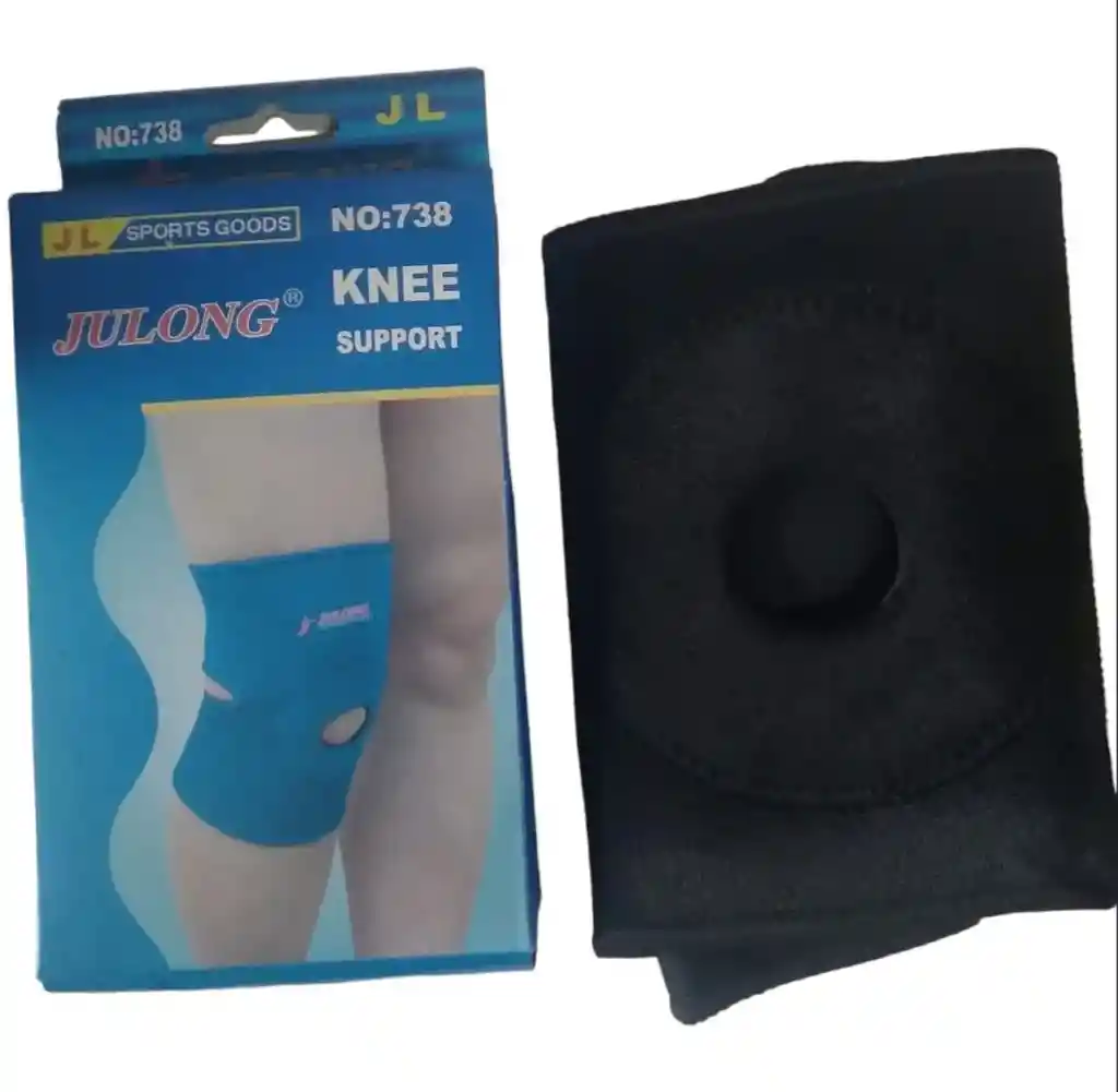 Rodillera Deportiva Ajustable Neopreno Con Velcros Julong 738