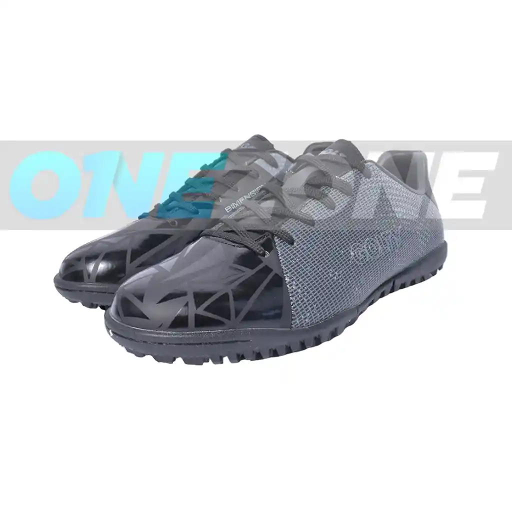 Zapatillas Turf Golty Junior Formación Dimension-f5 Talla: 4.5/ Negro