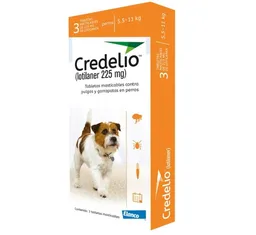 Credelio Perros 5.5-11 Kg (naranja)