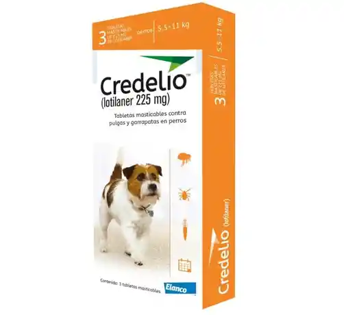 Credelio Perros 5.5-11 Kg (naranja)