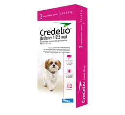 Credelio Perro 2.5-5.5 Kg X Tableta (rosado)