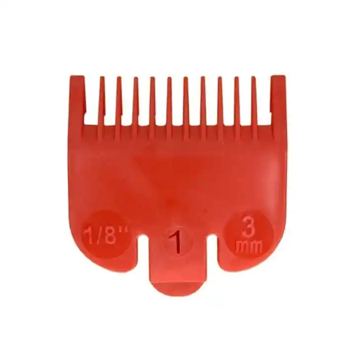 Peine De Plástico Para Cortar El Pelo, Herramienta Universal De Corte De Pelo, Guía, 2/3 Piezas