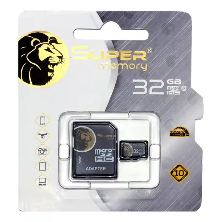 Tarjeta De Memoria Supermemory Micro Sd 32gb + Adaptador Sd