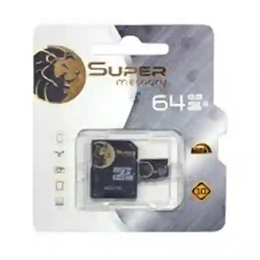 Tarjeta De Memoria Supermemory Micro Sd 64gb + Adaptador Sd