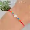 Set Pulseras 7 Chakras Corazón Para Compartir - Manillas De Protección