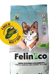 Arena Ecologica Felineco Vainilla X 6.5 Kg