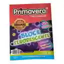 Block Fluorescente Carta Primavera *40h