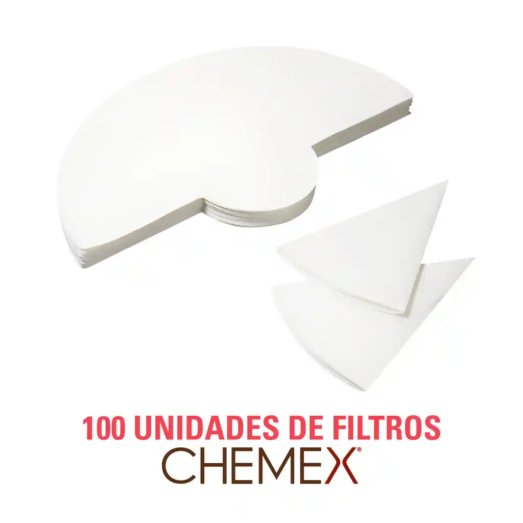 Filtros Chemex De 3 Tazas Originales (100 Unds)