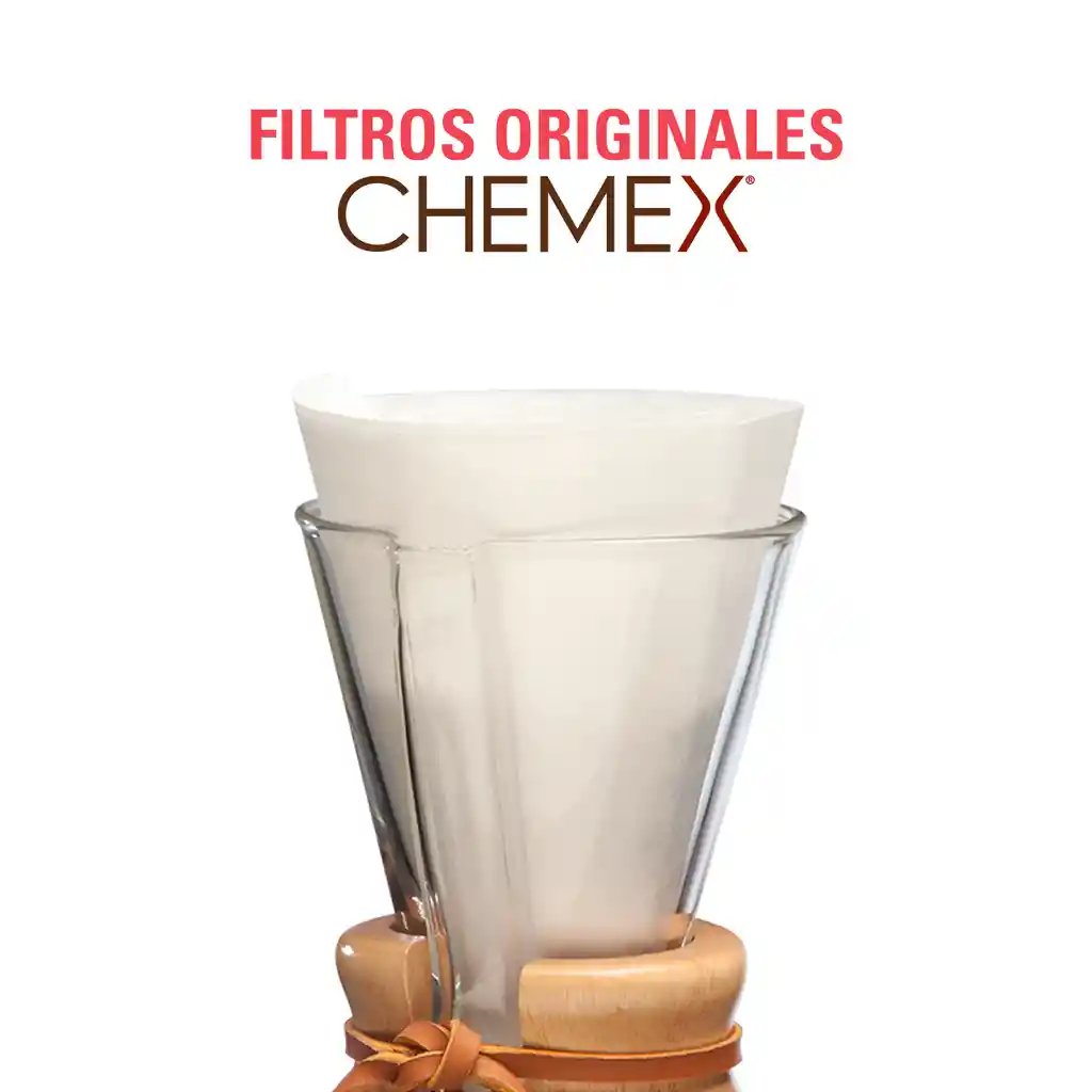 Filtros Chemex De 3 Tazas Originales (100 Unds)