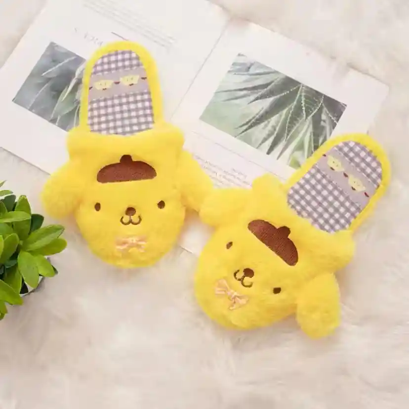 Pantuflas Sanrio Talla Única (pompompurin)