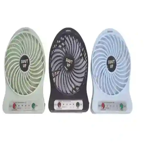 Ventilador Abanico Portátil Recargable Usb Escritorio Hogar