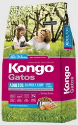 Kongo Gatos Adultos Salmon Y Atun 1 Kg