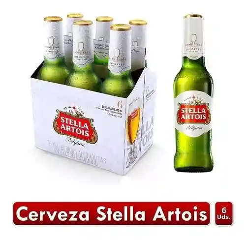 Cerveza Stella Artois Six Pack 300ml