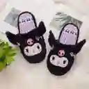 Pantuflas Sanrio Talla Única (kuromi)